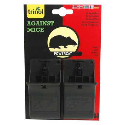 Trinol Powercat Musefelle med Åte, 2-pk