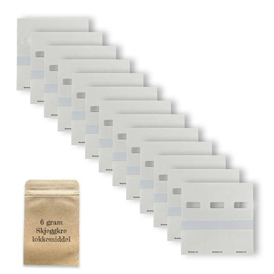 Leilighetspakke (50-100 m2) - 40 limfeller og 6 gram lokkemiddel Skadedyr.net