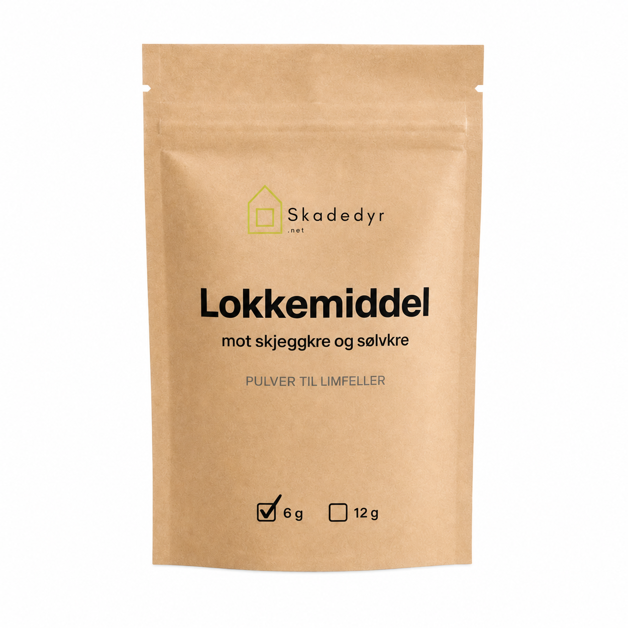 Lokkemiddel/åte til Skjeggkre 6 gram